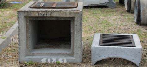 catch basin junction box|catch basins for drainage.